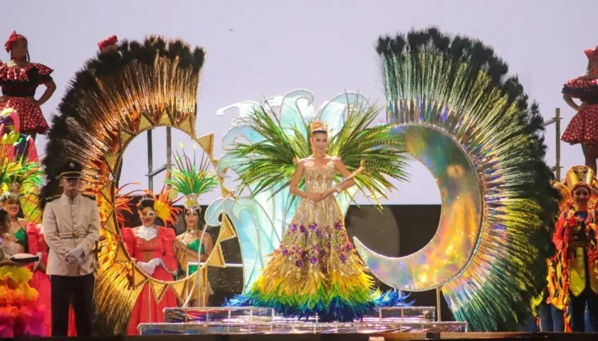 Valeria Charris, Reina del Carnaval de Barranquilla 2022. 
