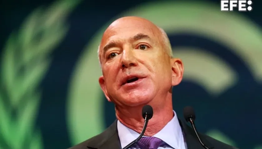 El fundador de Amazon, Jeff Bezos.