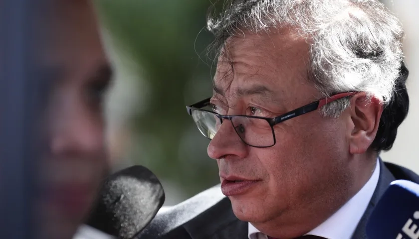 El Presidente Gustavo Petro.