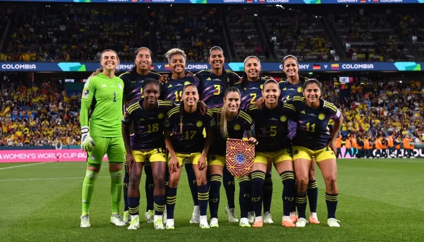 Selección Colombia femenina que participará en los Juegos Olímpicos de París.