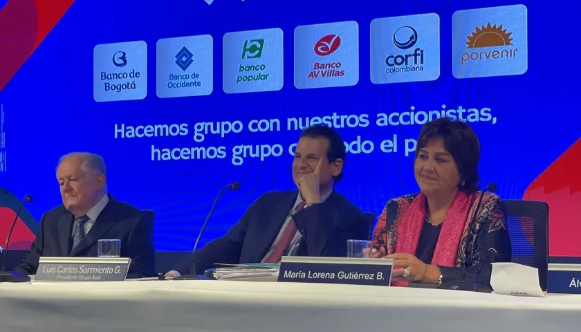 Luis Carlos Sarmieno Angulo, Luis Carlos Sarmiento Gutiérrez y María Lorena Gutiérrez
