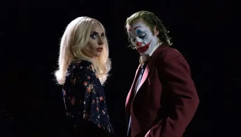 Lady Gaga y Joaquin Phoenix en el 'Joker 2'.