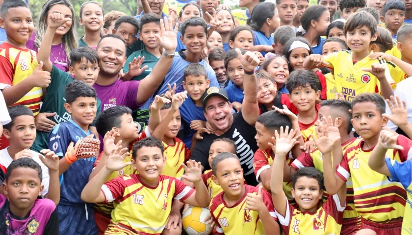 El Alcalde de Barranquilla, Alex Char.