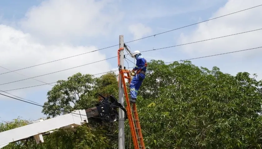 La empresa Air-e realizará mantenimientos este 1 de junio en Barranquilla. 