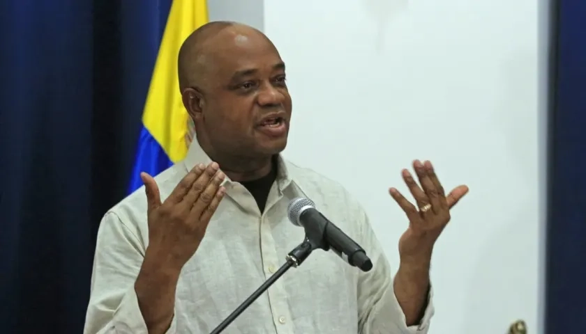 El Canciller Luis Gilberto Murillo.