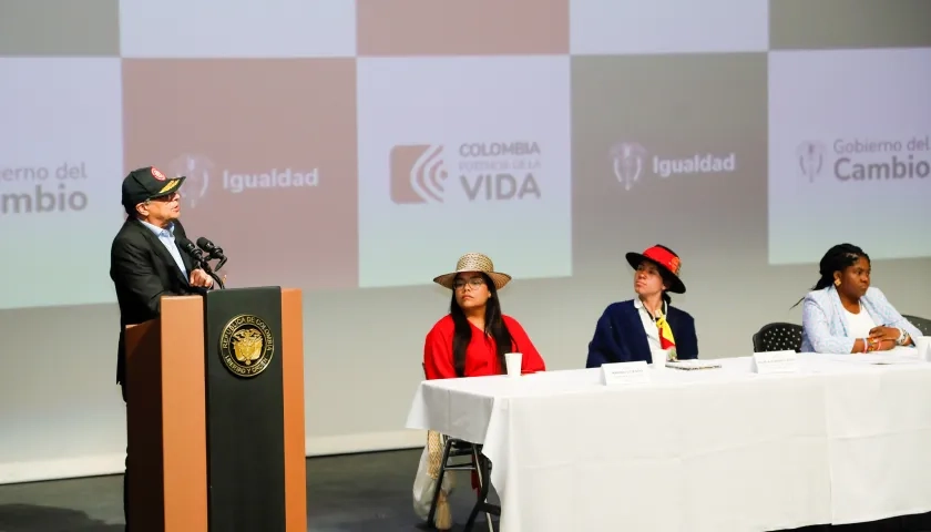 El Presidente Petro en el Consejo de Juventudes.