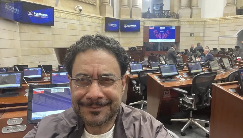 El senador colombiano Iván Cepeda