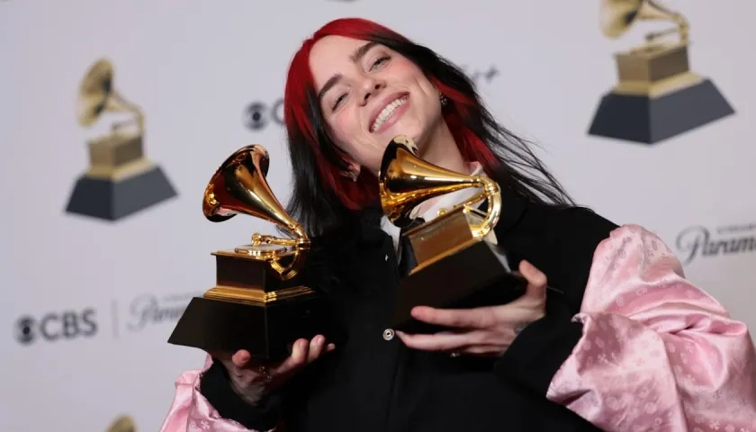 La cantante Billie Eilish.