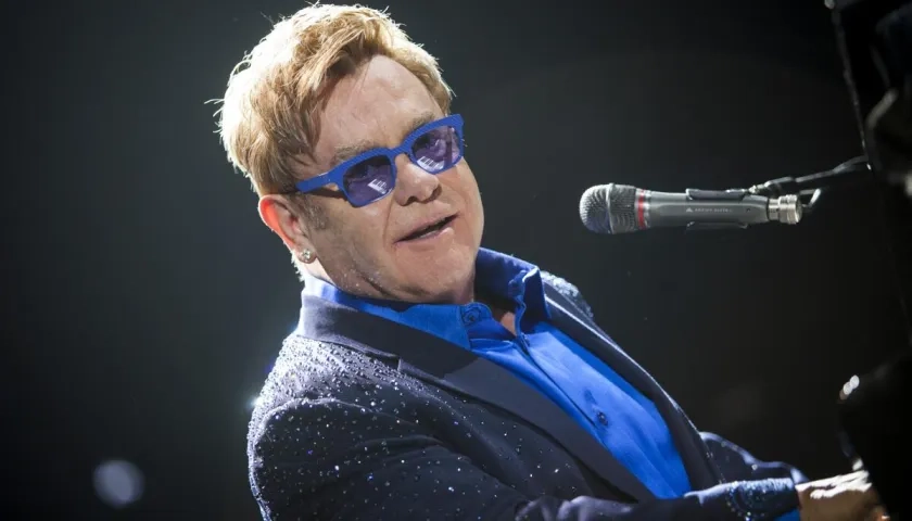 El cantante Elton John.