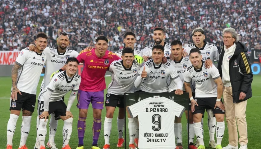 Colo Colo de Chile, rival de Junior en los octavos de final de la Copa Libertadores. 