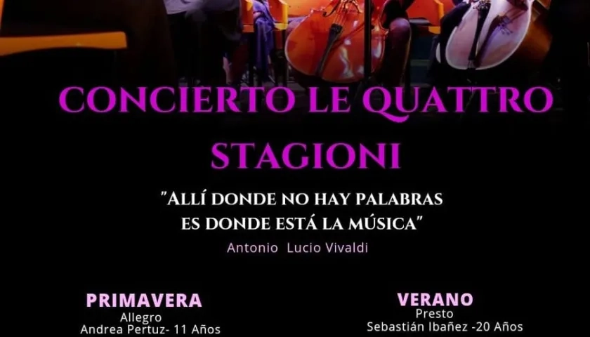 ‘Concierto Le Quattro Stagioni’.