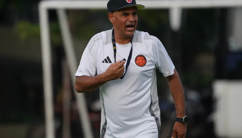 Carlos Paniagua, director técnico de la Selección Colombia femenina sub-20.