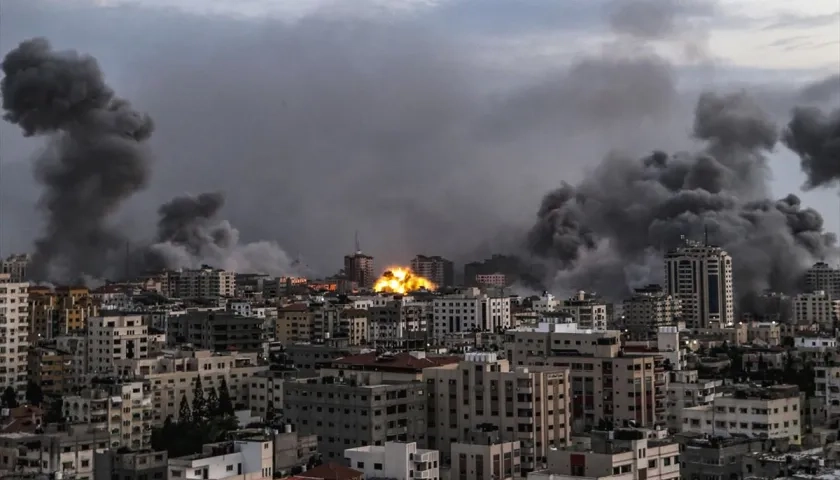 Los ataques israelí no cesan en la Franja de Gaza. 