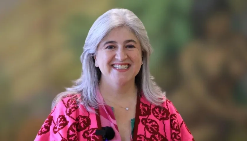 Catalina Velasco, ministra de Transporte. 