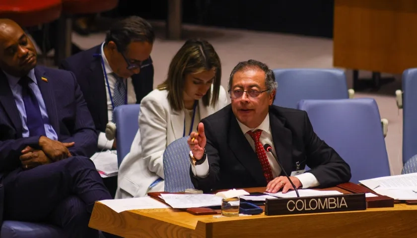 Petro en el Consejo de Seguridad de la ONU.