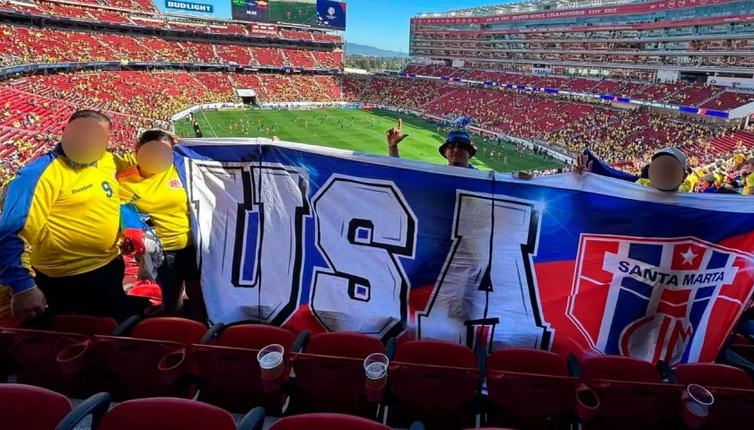 Saumeth en el Levi's Stadium.