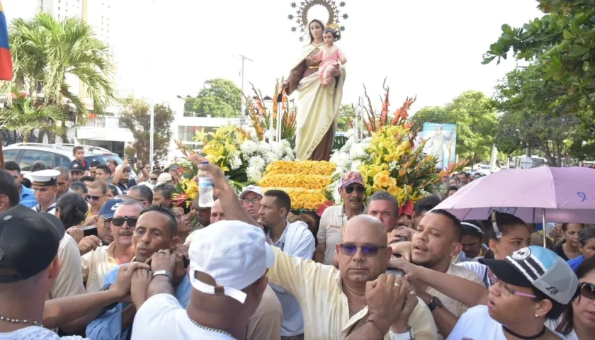 Procesión de la Virgen del Carmen