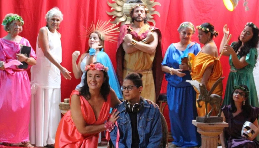 Obra de teatro Las Musas. 