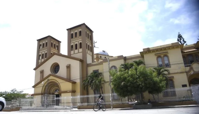 Iglesia Nuestra Señora del Carmen en Barranquilla. 