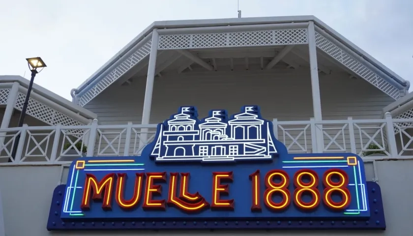 Centro Gastronómico Muelle 1888, en Puerto Colombia. 