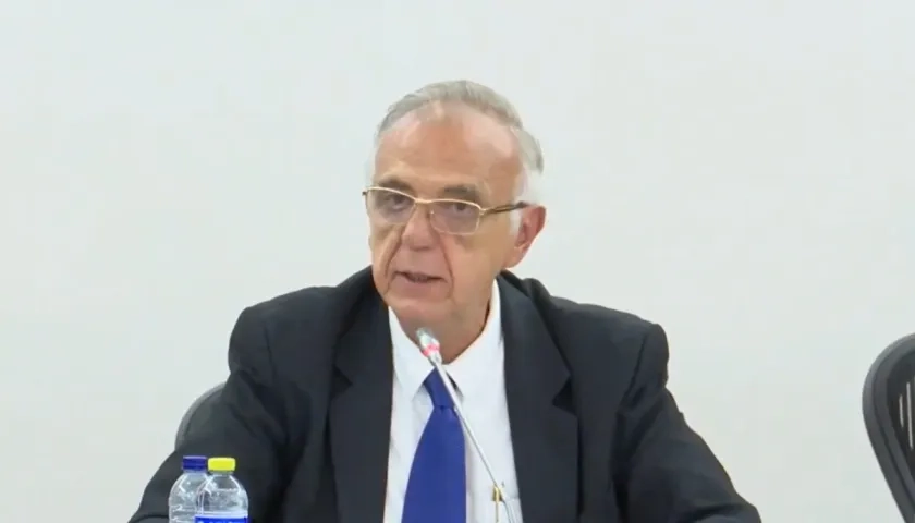 Iván Velásquez, ministro de Defensa. 