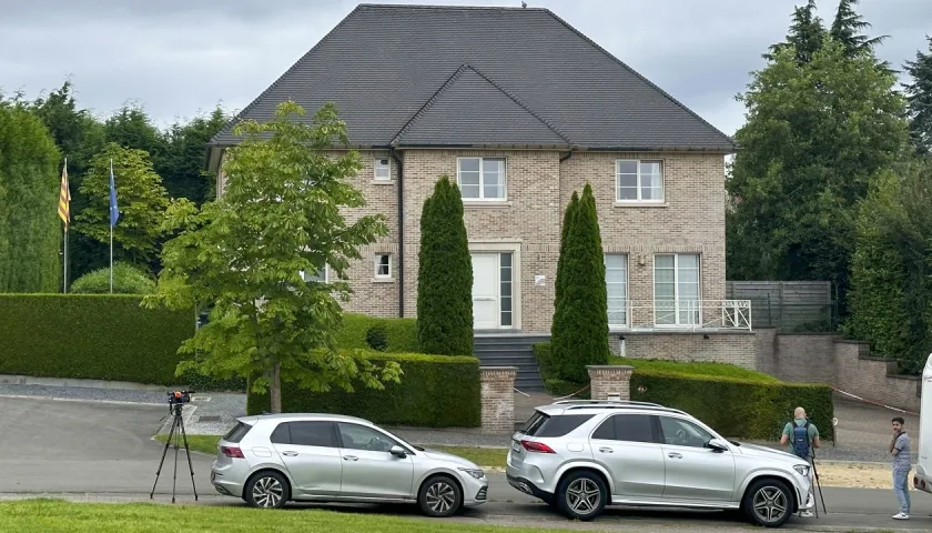 La residencia de Puigdemont en Waterloo (Bélgica).