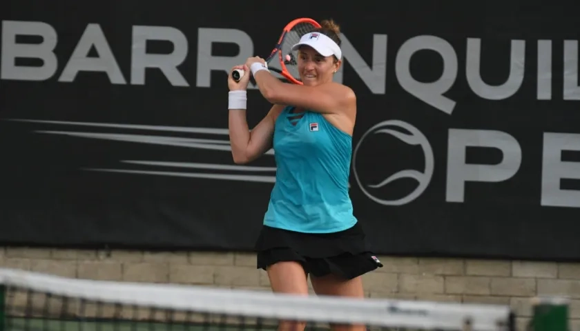 La argentina Nadia Podoroska eliminó en semifinales a la eslovaca Anastasia Sobolieva.