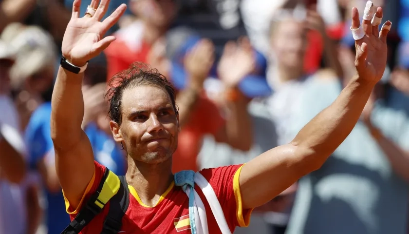 Rafael Nadal viene de participar en los Juegos Olímpicos de París 2024.