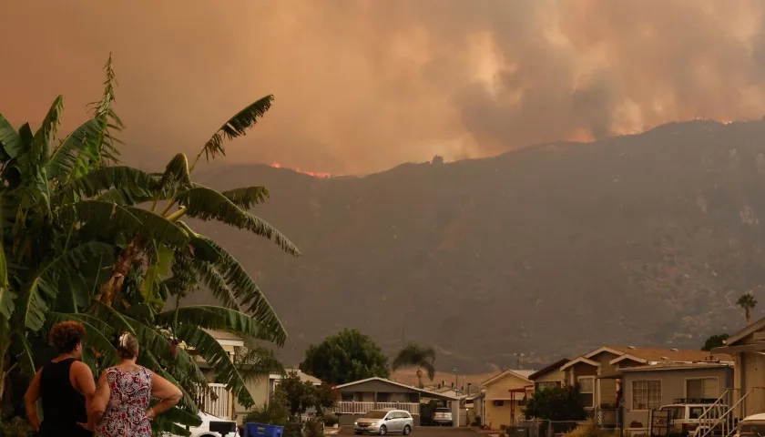 Incendios en California.