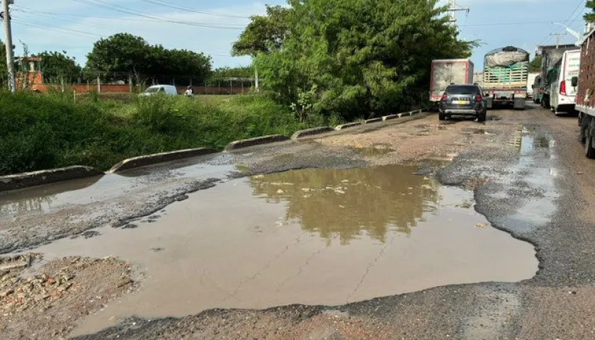 En estas condiciones se encuentra la Circunvalar, entre la Murillo y la calle 30. 