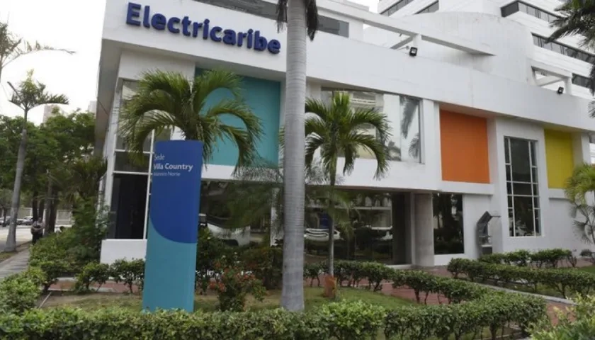 Antigua oficina de Electricaribe.