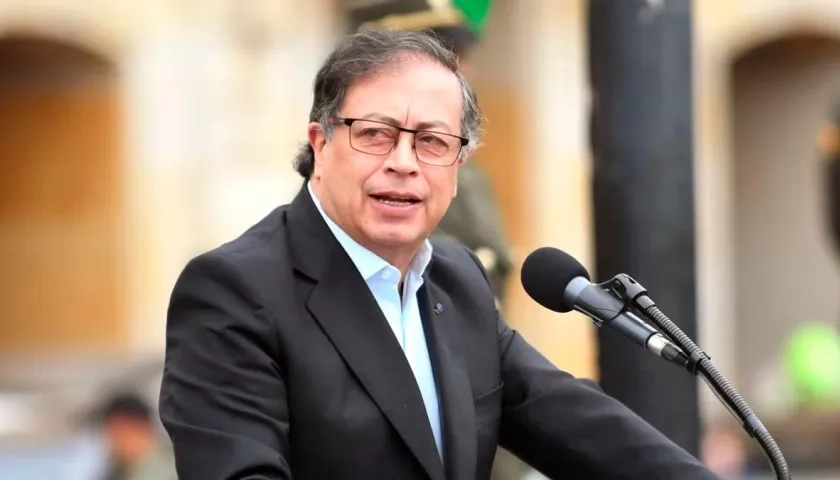 Presidente Gustavo Petro. 