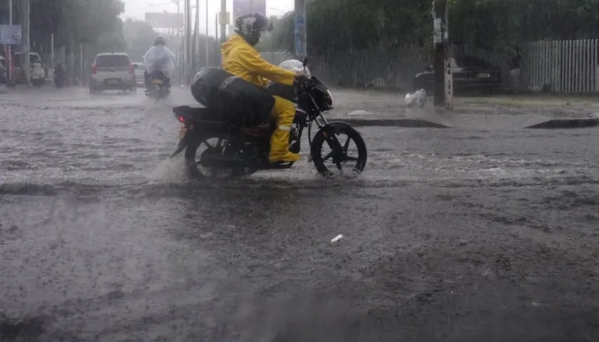 Las lluvias se intensificarán en las próximas horas. 