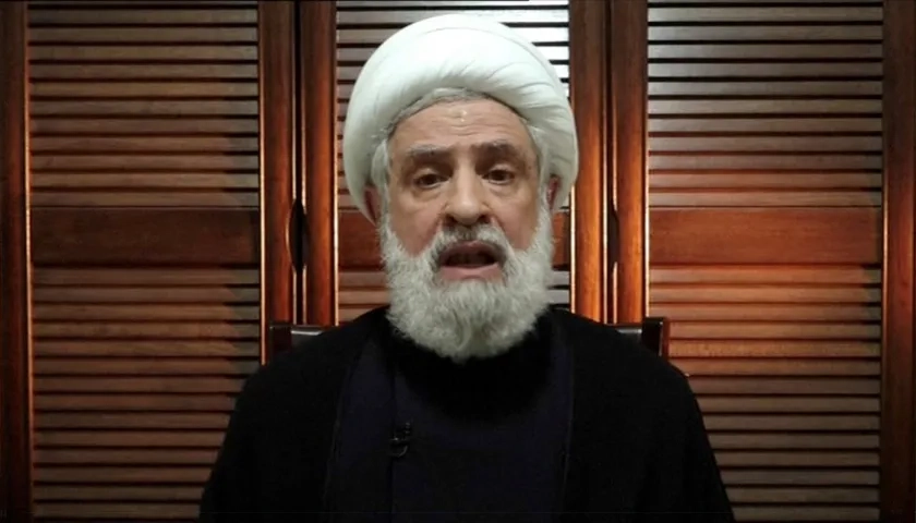 El vicesecretario general de Hizbulá, Naim Qassem.