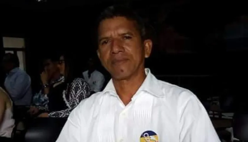 El líder social Luis Barrios Machado.