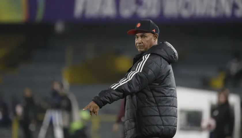 Carlos Paniagua, director técnico de la Selección Colombia.