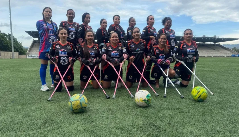 Selección Colombia femenina de fútbol para amputados, anfitriona del Mundial.