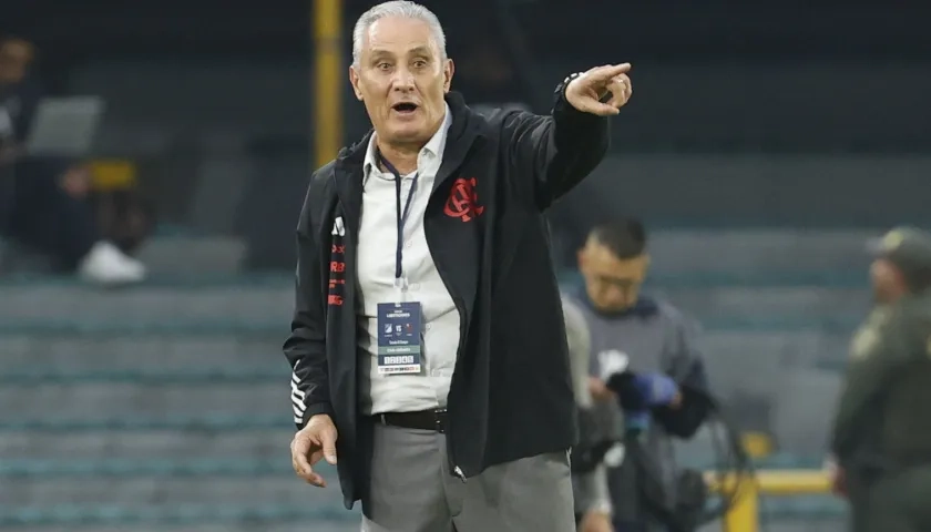 Tite duró once meses como entrenador del Flamengo. 