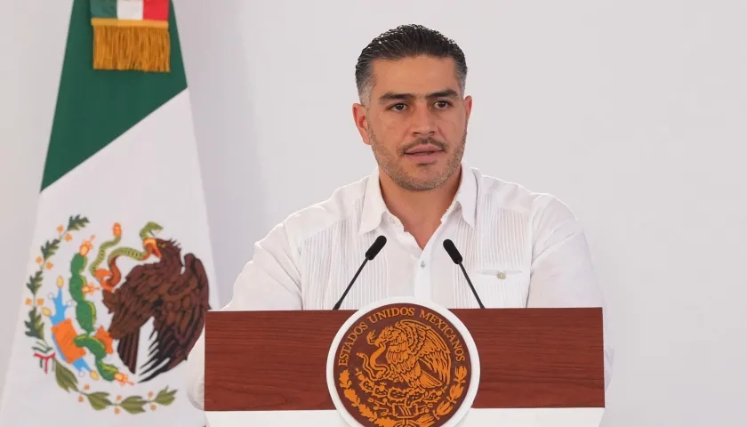 Omar García, Secretario de Seguridad y Protección Ciudadana de México.