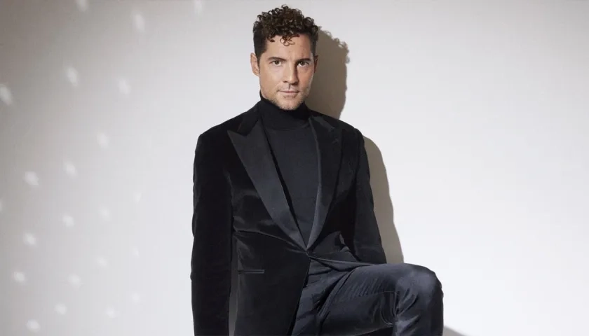 David Bisbal, cantante español. 