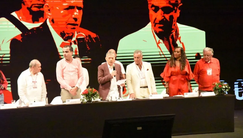 Convención del Partido Liberal, en Cartagena. 