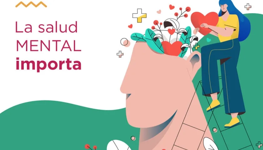 Ilustración sobre Salud Mental