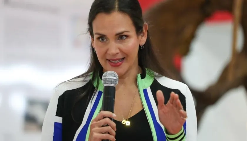 Inés Manzano, Ministra de Ambiente, Agua y Transición Ecológica de Ecuador.