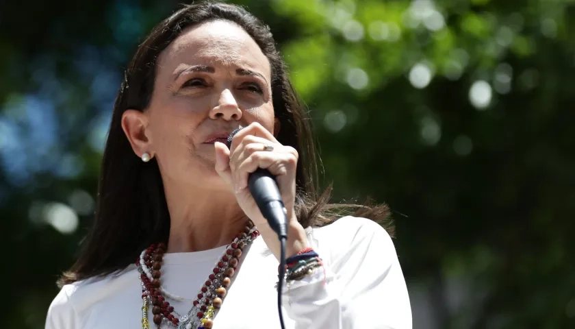 María Corina Machado, líder opositora venezolana.