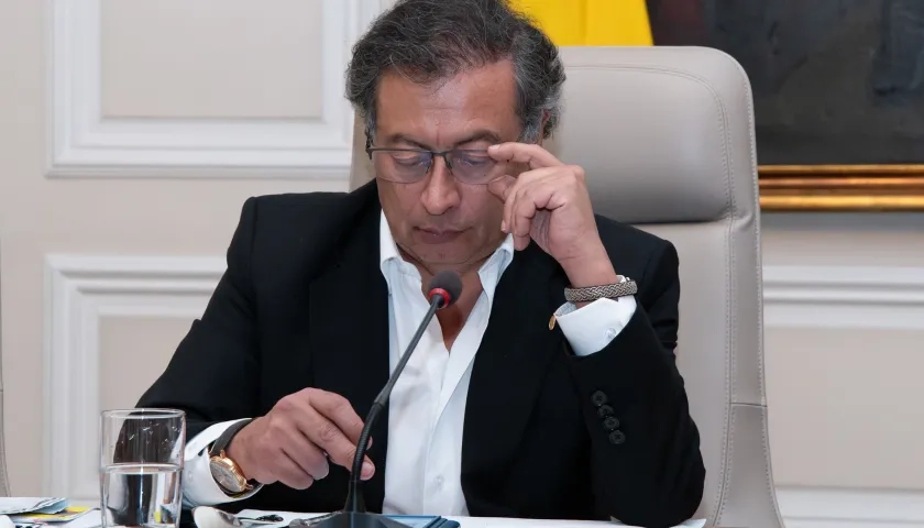 El Presidente de la República, Gustavo Petro.