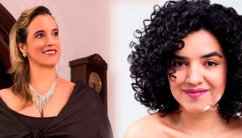 Pianista Yamira Rodríguez y la soprano Zeidy Bornacelli. 