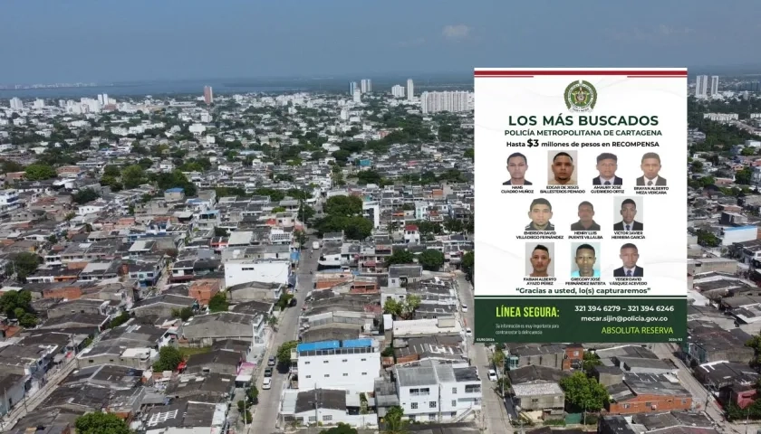 Los más buscados en Cartagena. 