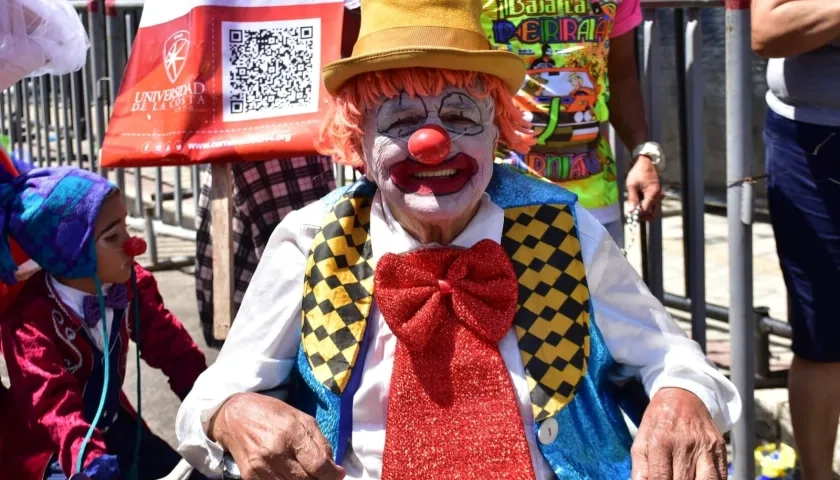 José Fernando Herrera, el payaso 'Carasucia'.