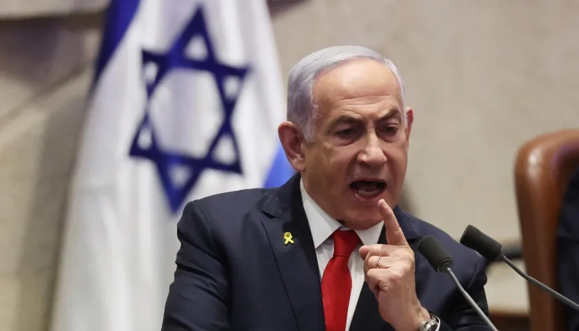 Benjamín Netanyahu, primer ministro de Israel.