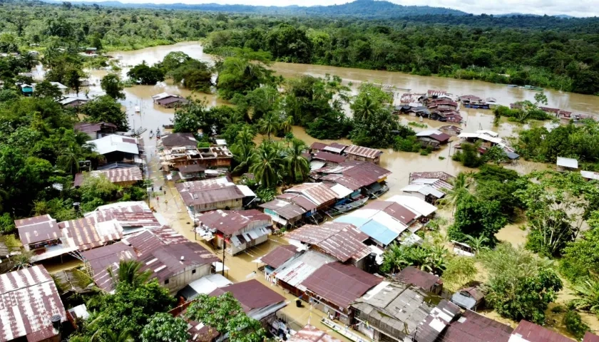 Inundaciones en Chocó.